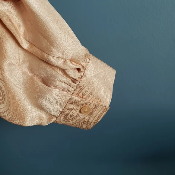 Geoffrey Alexander for Private Agenda Vintage Silk Blouse - Picture 4 of 8